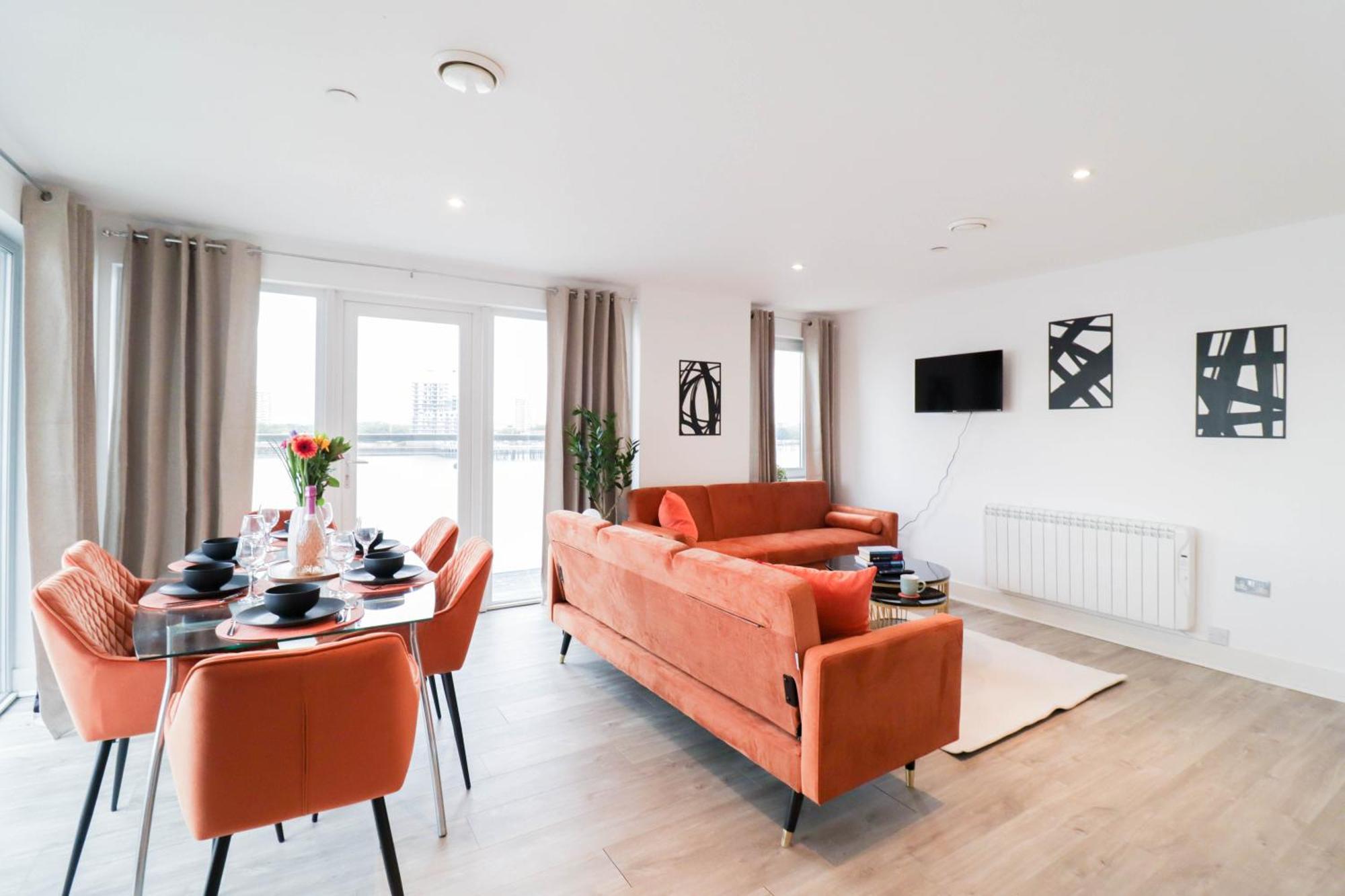 Appartamento Serene 2-bedroom By The River Londra